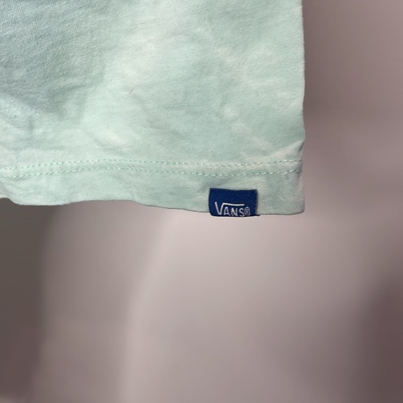 Vans Mint Green Fringe Women's Top - Picture 3 of 8